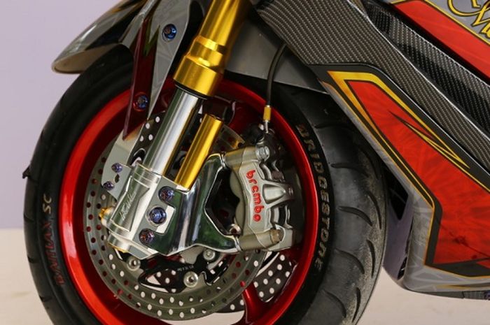 Bahaya kampas rem Racing saat dipakai harian.