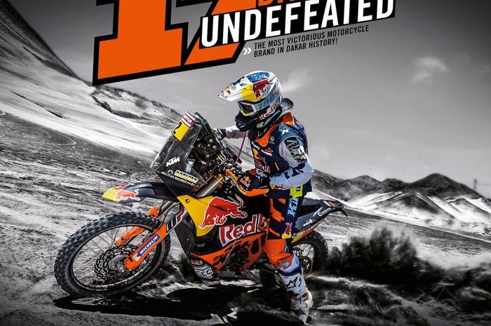 KTM mendominasi Reli Dakar dengan 17 kali juara berturut-turut