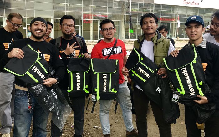 Ada lomba berhadiah apparel, spare part dan lainnya