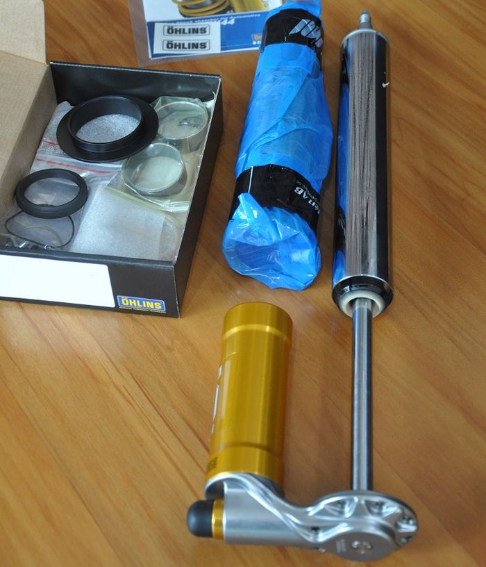 Sokbreker All Round Rally keluaran &Ouml;hlins sudah siap pasang