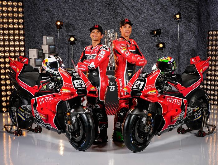 TIm Prima Pramac pakai livery spesial di MotoGP Inggris 2024