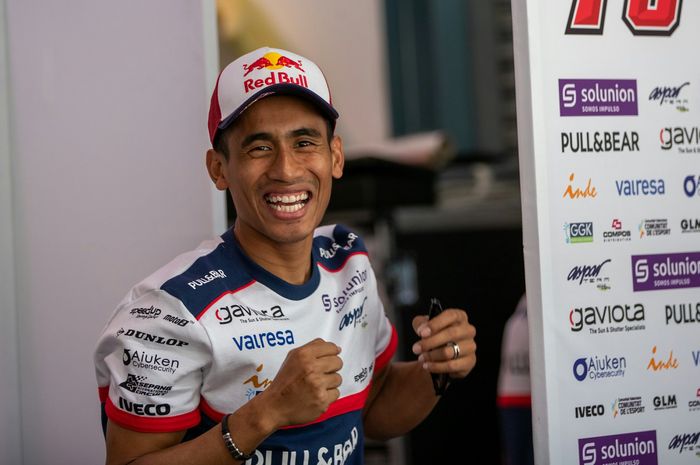Hafizh Syahrin. Akahkah dia kembali tersenyum di sirkuit Jerez, sementara ada larangan perjalanan warga Malaysia ke Eropa