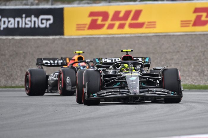 Mercedes raih double podium di F1 Spanyol 2023