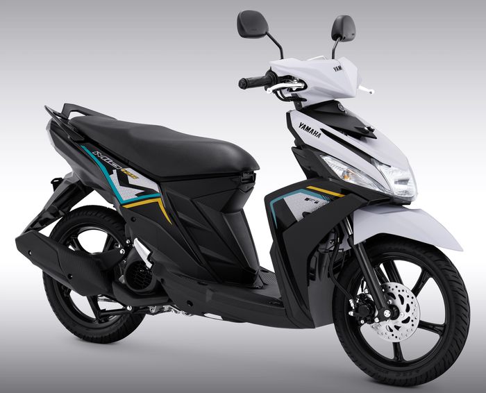 Yamaha Mio M3 hadir dengan warna baru, yang ini warna Metallic White