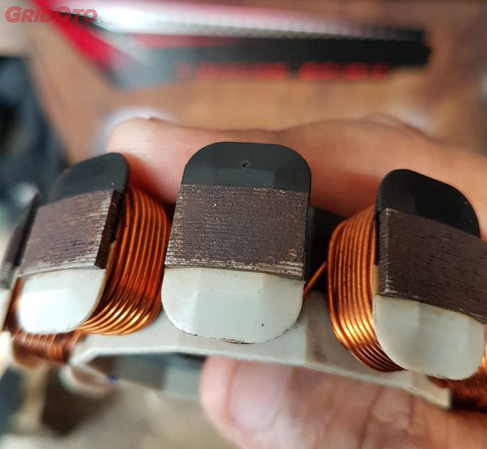 Ilustrasi spul motor