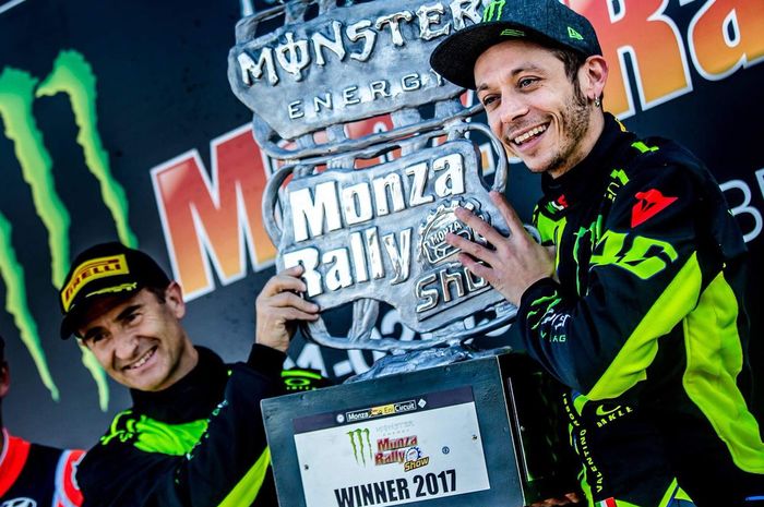 Valentino Rossi juara Monza Rally Show 2017, gelar yang keenam kalinya di event tahunan ini