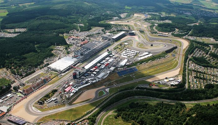 Sirkuit Nurburgring tempat digelarnya F1 Eifel 2020 berada di pegunungan Eifel