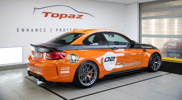 performa mesin BMW M2 juga ditingkatkan hingga 520 dk