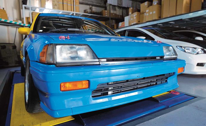 Tampilan depan Honda Civic Wonder garapan pertama Spoon