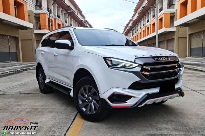 Modifikasi Isuzu MU-X baru tampil sporty hasil garapan Siam Bodykit, Thailand