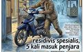 Bikin Geleng Kepala, Pelaku Maling Suzuki Shogun 125 Ini Bakal Dipenjara Keenam Kalinya