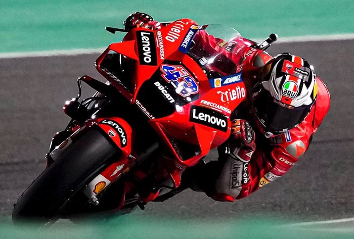 Jack Miller mengalami arm pump pada lengan kanannya di MotoGP Doha 2021