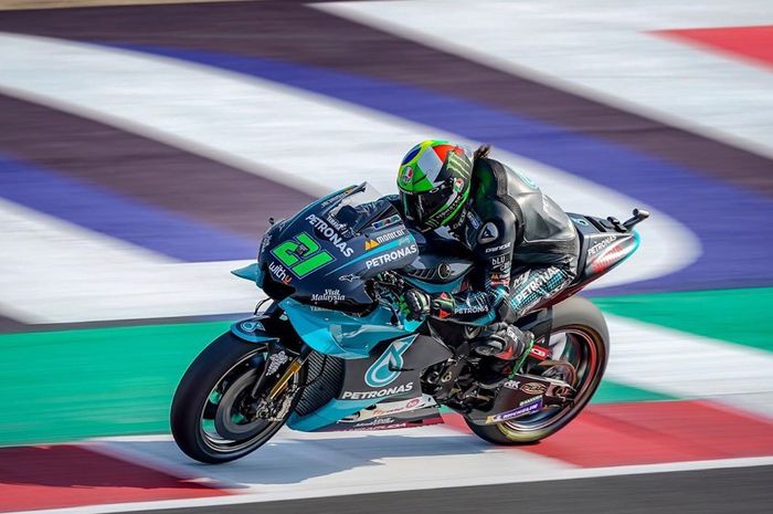 Franco Morbidelli meraih pole position di MotoGP Catalunya 2020