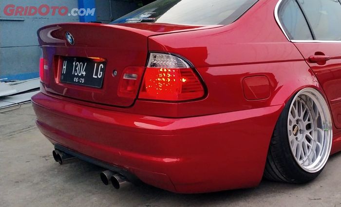 BMW E46 pasang knalpot Valvetronic Techpro