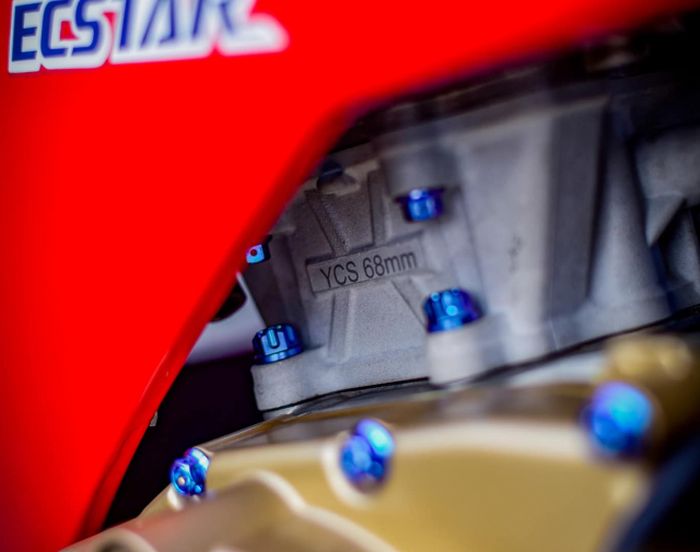 Sektor mesin diupgrade dengan silinder YCS 68 mm