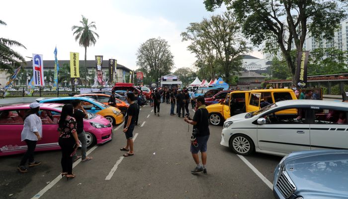 area Gedung Sate jadi tempat perheatan acara         