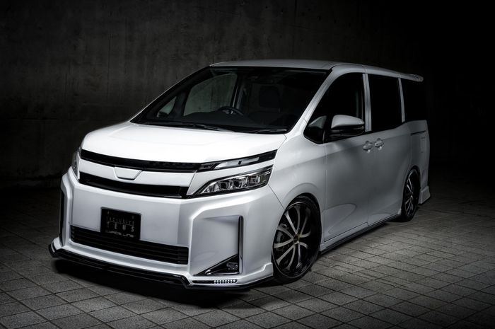 Modifikasi Toyota Voxy tampil minimalis hasil garapan M'z Speed, Jepang