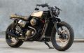 Harley-Davidson Street Sasis Dirombak, Tangki Merzy Serba Hitam jadi Sangar