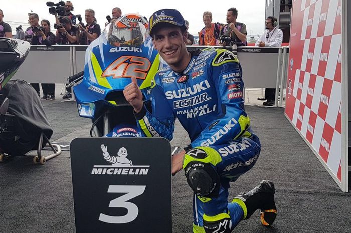 Alex Rins berhasil raih podium 3 di MotoGP Argentina 2018