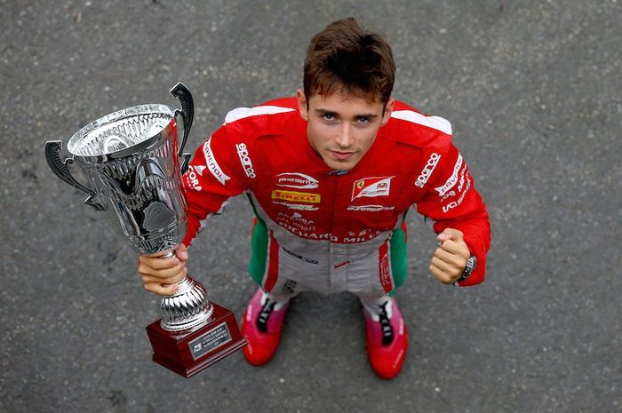 Charles Leclerc langsung tampil sebagai juara F2 2017 pada musim pertama yang diikutinya