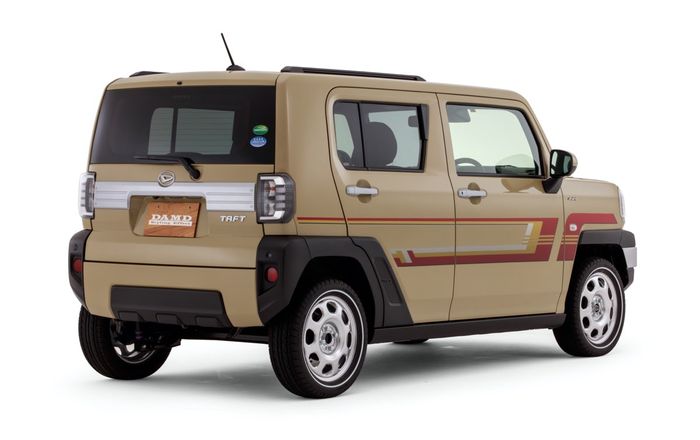 Modifikasi Daihatsu Tarf Reborn bertampang klasik DAMD