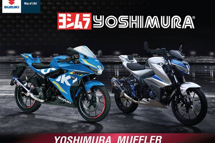 Knalpot Yoshimura untuk GSX 150