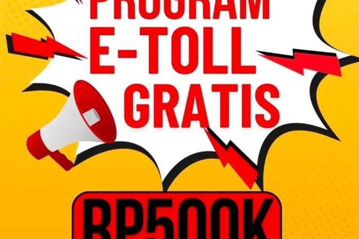 Program E-Toll Gratis Hoaks