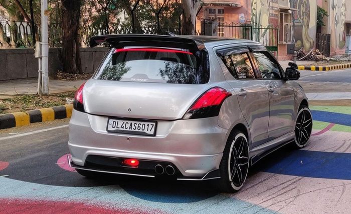 Modifikasi Suzuki Swift bertampang atraktif datang dari India