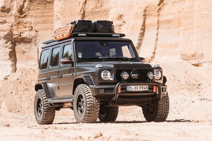 Modifikasi Mercedes-Benz G-Class hasil garapan Delta 4x4, Jerman