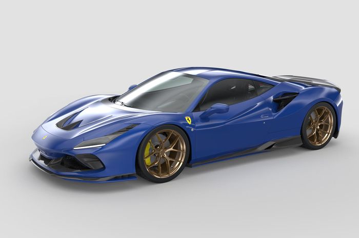Modifikasi Ferrari F8 Tributo hasil garapan bengkel 1016 Industries