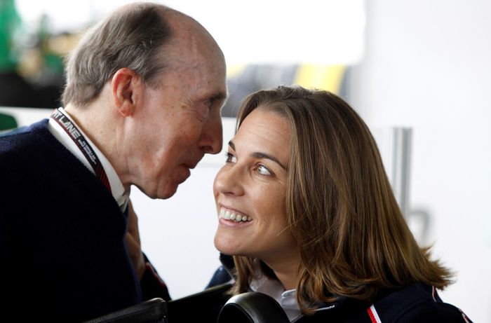 Sir Frank Williams dan putrinya, Claire Williams tidak lagi menjadi bagian dari tim Williams