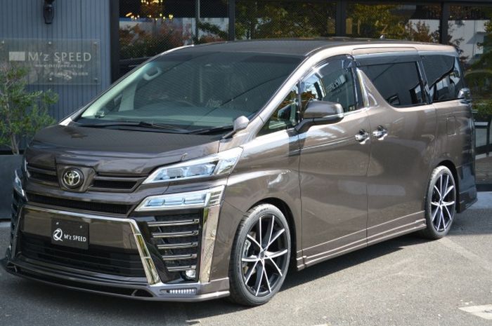 Modifikasi Toyota Vellfire hasil garapan tuner Jepang, Mz Speed