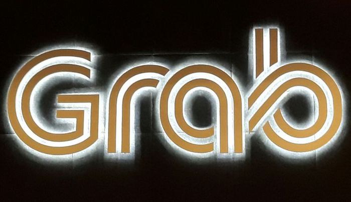 Logo perusahaan teknologi penyedia aplikasi layanan Grab