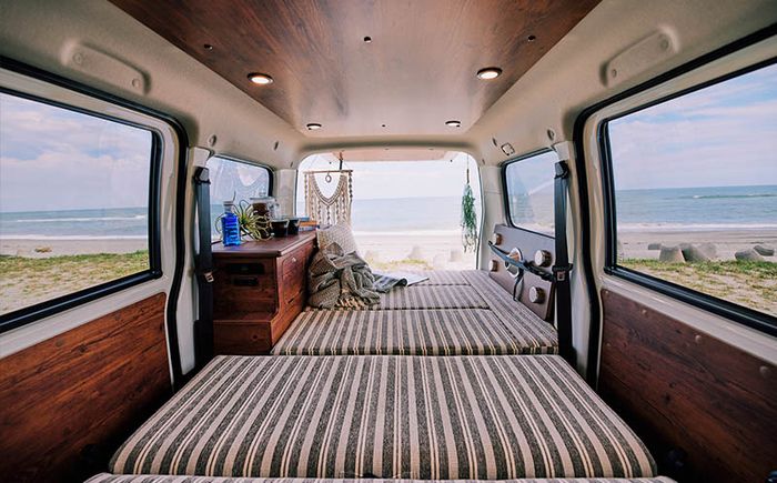 Tampilan kabin Daihatsu Gran Max dibikin nyaman serasa di rumah