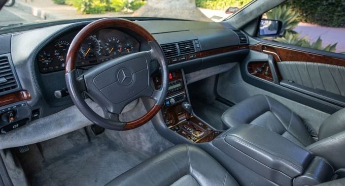 Tampilan kabin Mercedes-Benz S600 milik Michael Jordan