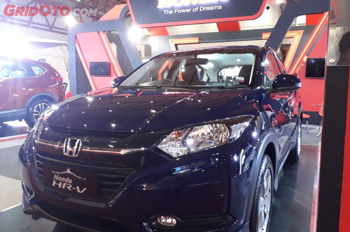 Honda HR-V di booth Honda di Jakarta Fair Kemayoran 2018