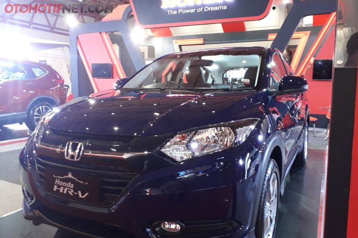 Honda HR-V di booth Honda di Jakarta Fair Kemayoran 2018