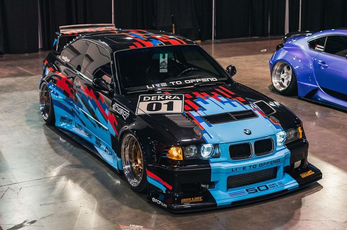 Modifikasi BMW M3 E36 tampil keren dan intimidatif hasil garapan LTO: Live To Offend