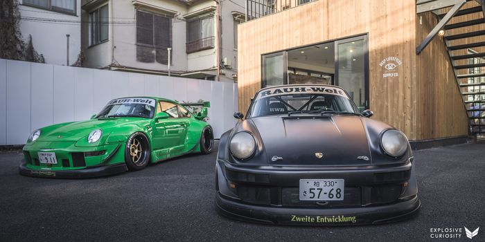 Porsche 911 RWB pertama yang diberi nama Stella Artois