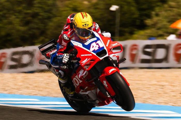 Aleix Espargaro tampil di MotoGP Inggris 2025