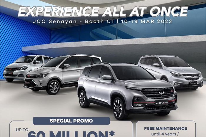 Dapatkan promo menarik Wuling di GJAW 2023