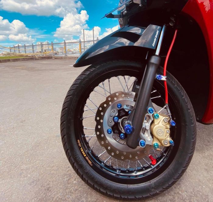 Kaki-kakinya juga mendapat upgrade istimewa