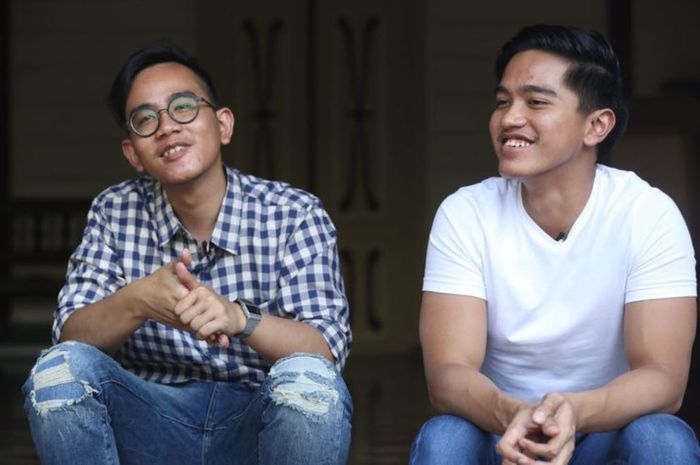 Gibran Rakabuming Raka dan Kaesang Pangarep, kedua putra presiden Joko Widodo