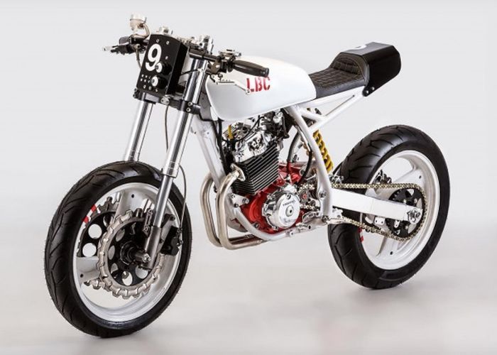 Honda XR250 custom street tracker dari Low Budget Custom