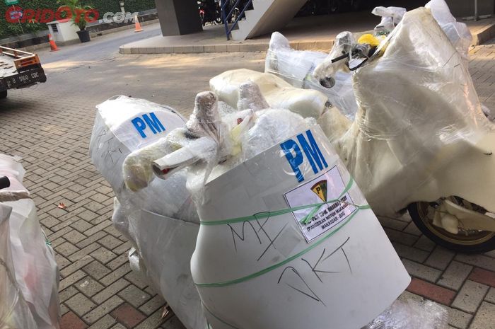 Empat motor finalis Customaxi Makassar 