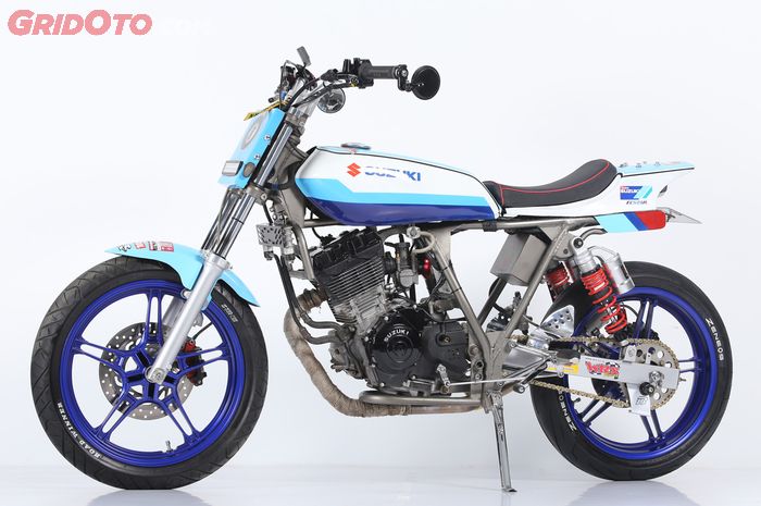 Suzuki Satria F150 Pilih Jadi Street Tracker