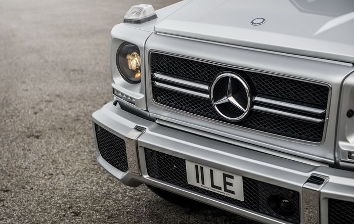 Tampilan depan modifikasi Mercedes-Benz G-Class