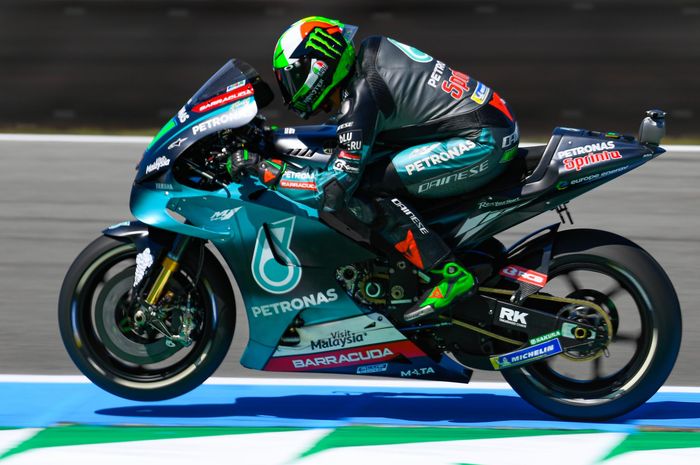 Pembalap Petronas Yamaha SRT, Franco Morbidelli merasa puas usai finis kelima di MotoGP Belanda 2019