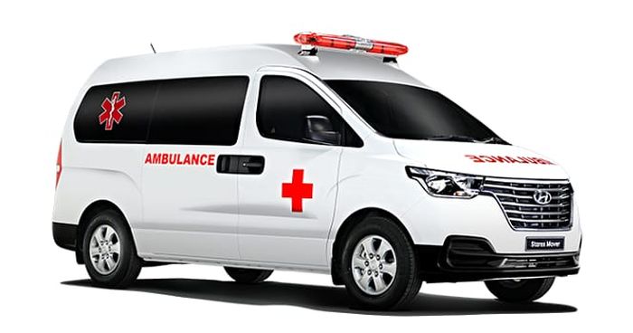Hyundai Starex Mover yang diperuntukan untuk ambulans