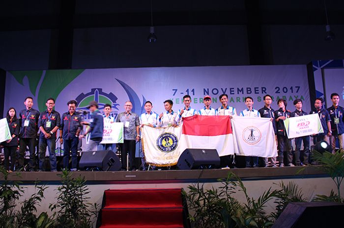 Pemenang dari Kontes Mobil Hemat Energi